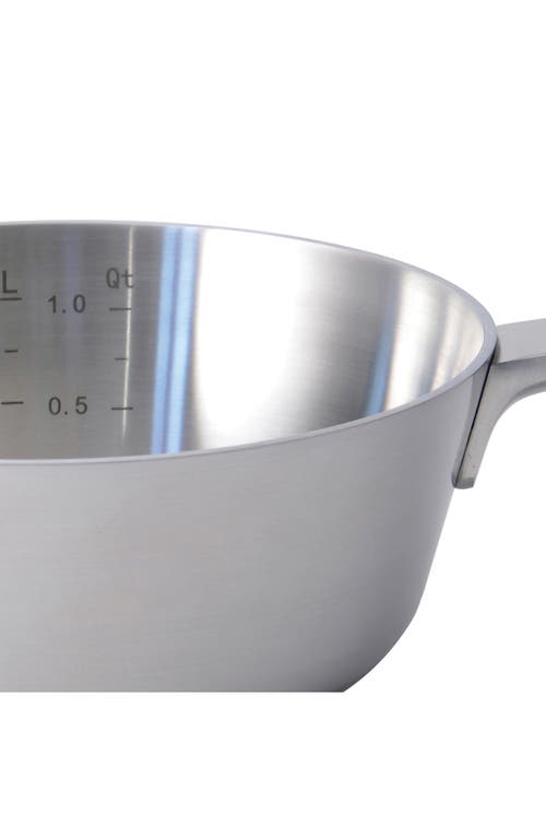 Berghoff Ron 1.4-quart Conical Saucepan In Silver