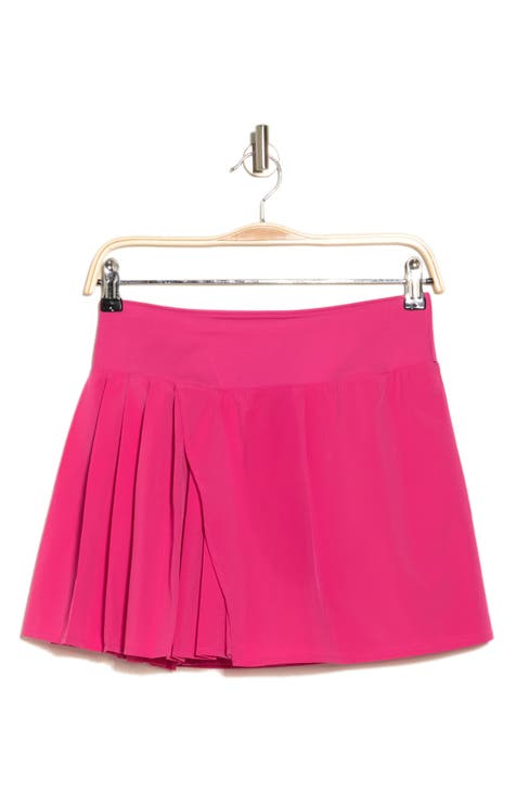 Nordstrom metallic hotsell pleated skirt