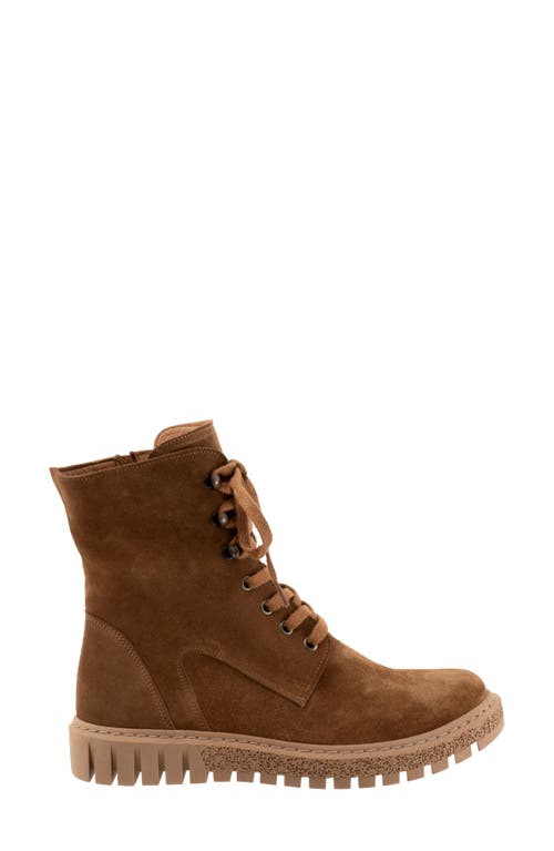 Bueno Scarlett Sneaker Boot In Tobacco Suede