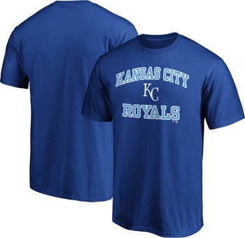Kansas City Royals Iconic Primary Colour Logo Graphic Hoodie - Mens