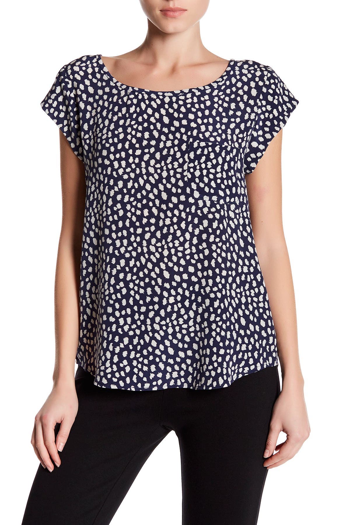 joie rancher silk top