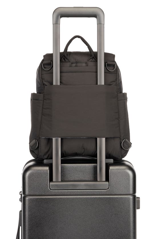 Shop Calpak Convertible Mini Diaper Backpack & Crossbody Bag In Black