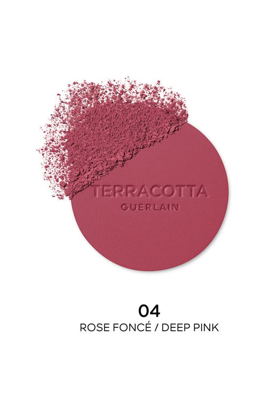Shop Guerlain Terracotta Powder Blush In 04 Dark Pink