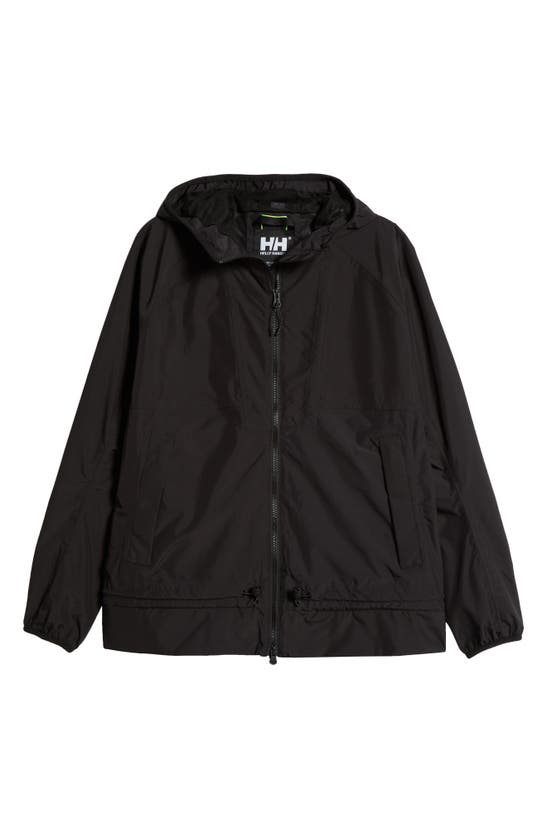 Shop Helly Hansen Essence Waterproof Rain Jacket In Black