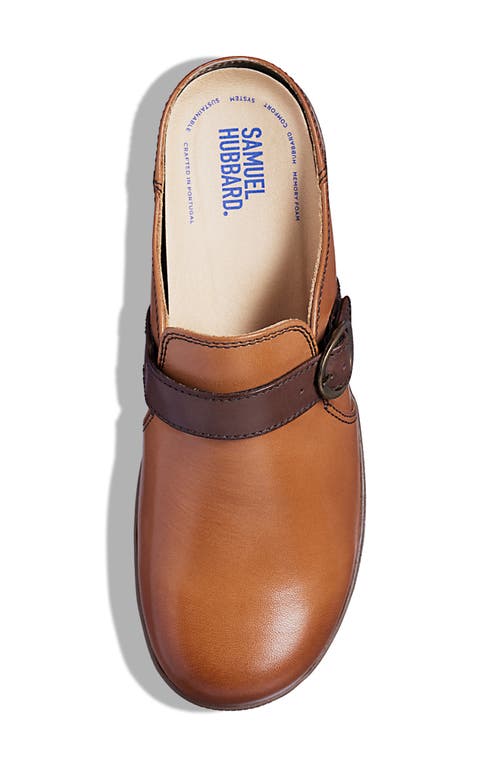Samuel Hubbard Cascade Clog In Honey Leather