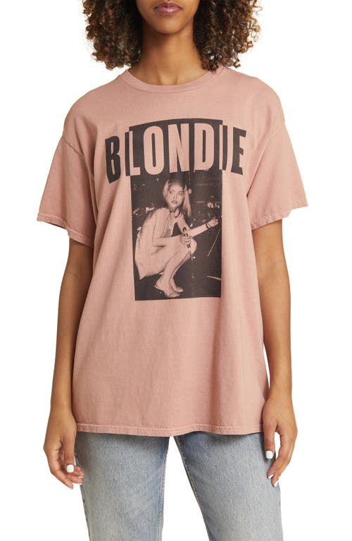 Blondie Cotton Graphic T-Shirt in Cafe Creme