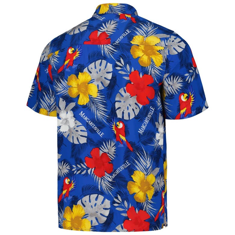 Shop Margaritaville Royal Kyle Busch Island Life Floral Party Full-button Shirt