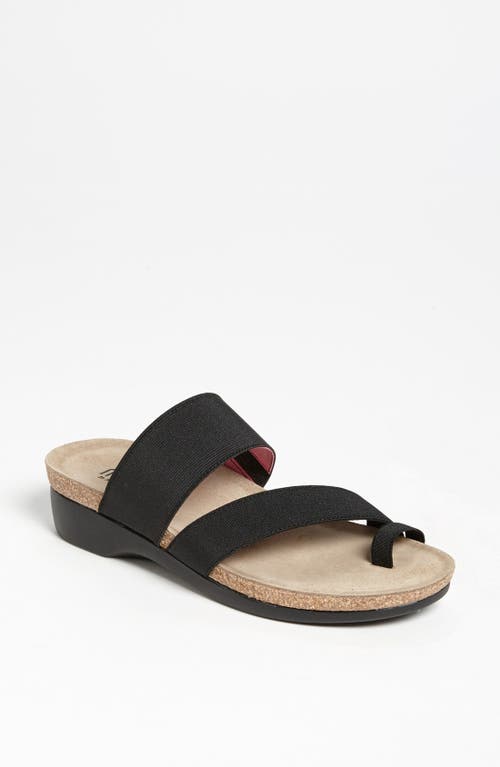 Munro Aries Sandal - Multiple Widths Available Black at Nordstrom,