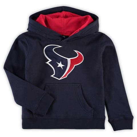 New England Patriots Youth Primary Logo Team Color Fleece Pullover Hoodie -  Navy Blue