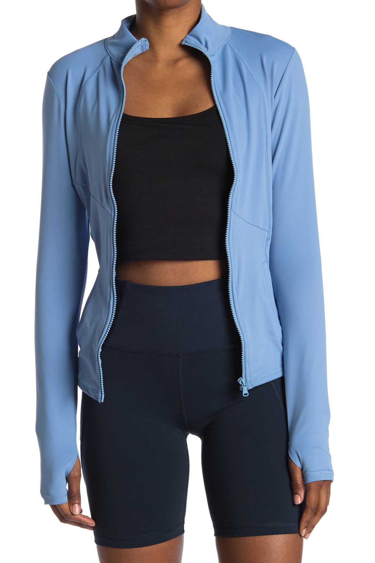 X by Gottex Active Zip Up Jacket Nordstrom Rack