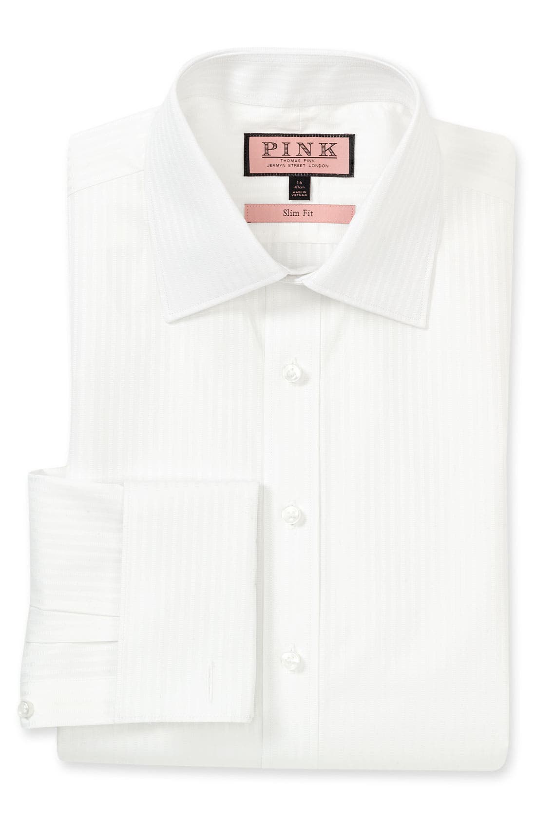 thomas pink slim fit