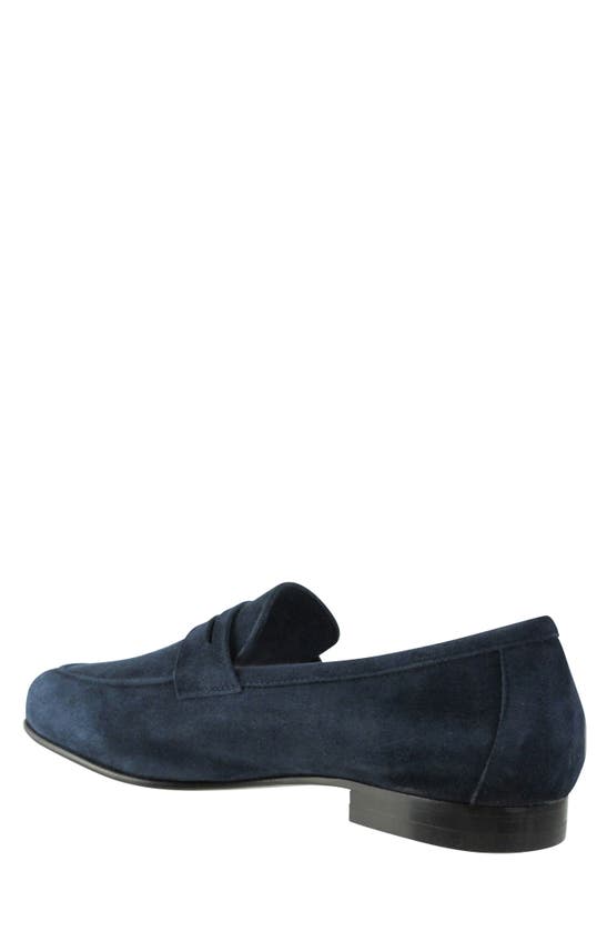 Ron White Kenneth Water Resistant Loafer In Navy