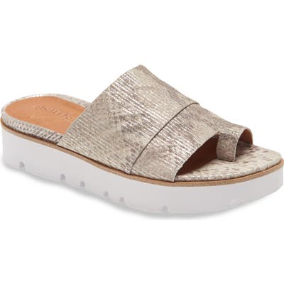 Gentle Souls By Kenneth Cole Lavern Slide Sandal, Beige