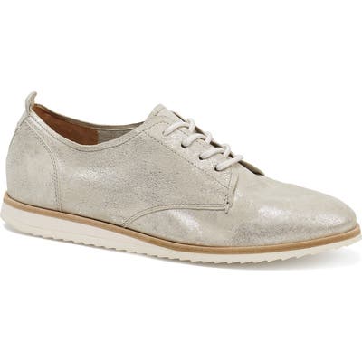Trask Audrey Lace-Up Derby, Metallic