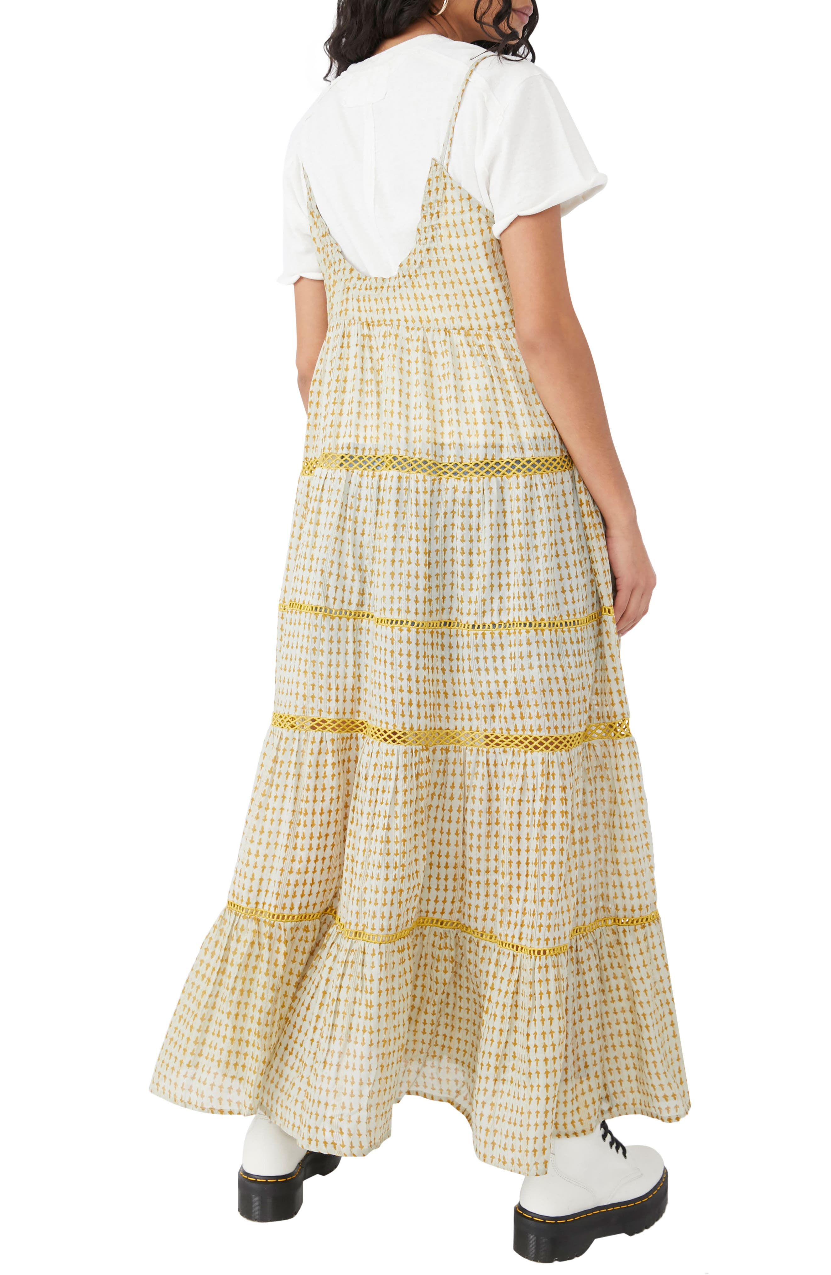 People Midnight Dance Maxi Slip Dress 
