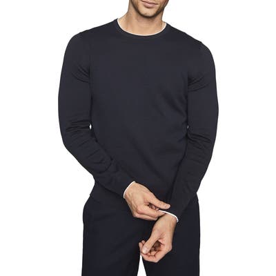 Reiss Justice Slim Fit Sweater, Blue