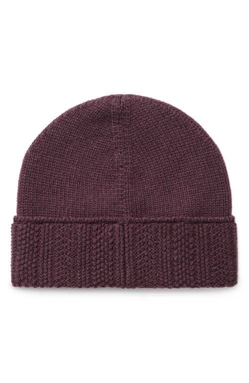 ZEGNA Cashmere Beanie in Plum at Nordstrom