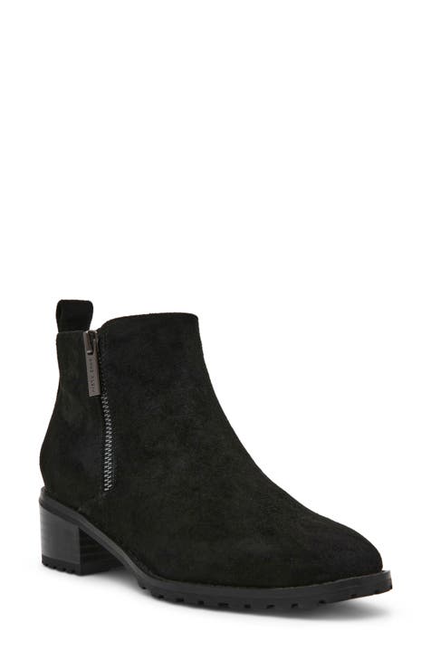 Flat slip on booties best sale