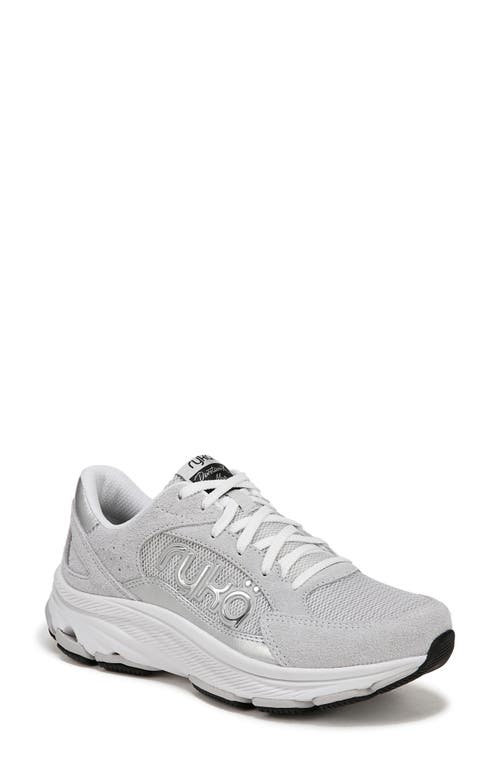 Shop Ryka Rykä Devotion X Max Walking Sneaker In Silver