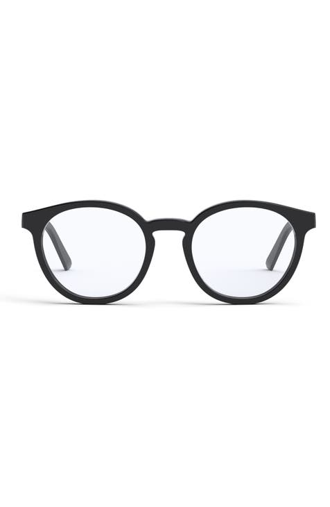 Dior round hotsell frame glasses