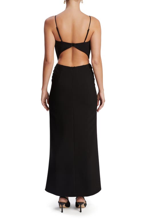 Bardot Paula Bow Cocktail Dress In Black