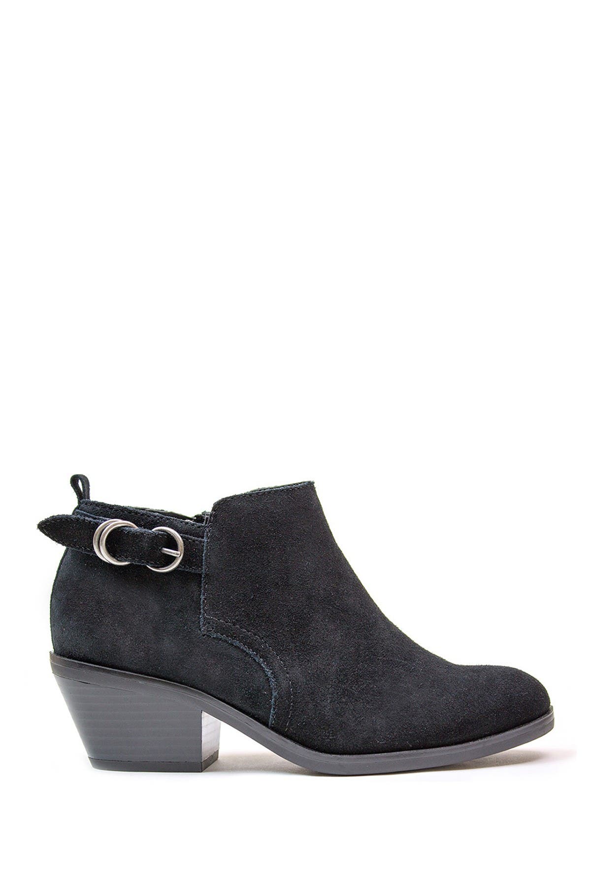 White Mountain Footwear Sadie Suede Ankle Bootie In Oxford7