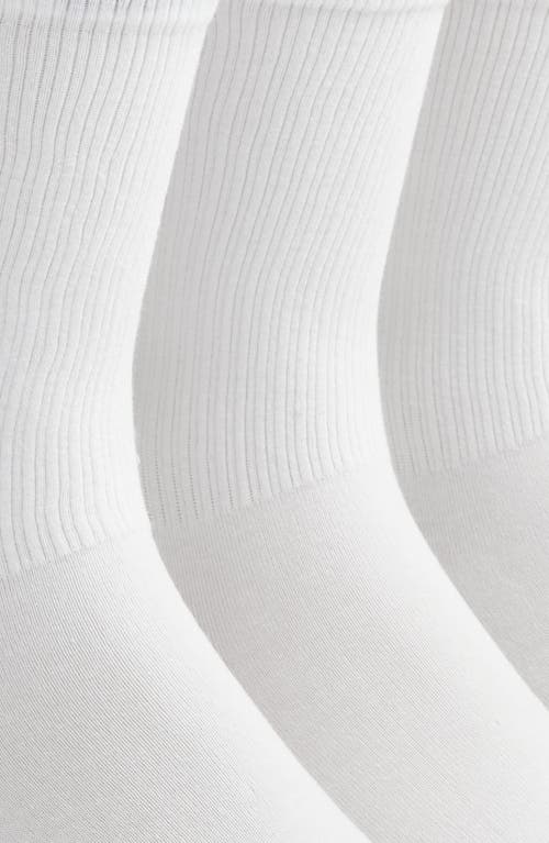 Bn3th 3-pack Classic Crew Socks In White