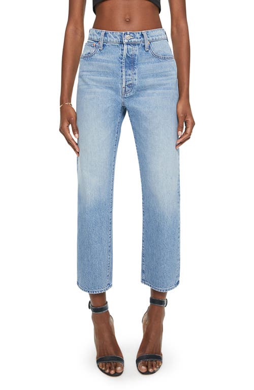 MOTHER The Ditcher Crop Straight Leg Jeans in Leap Of Faith