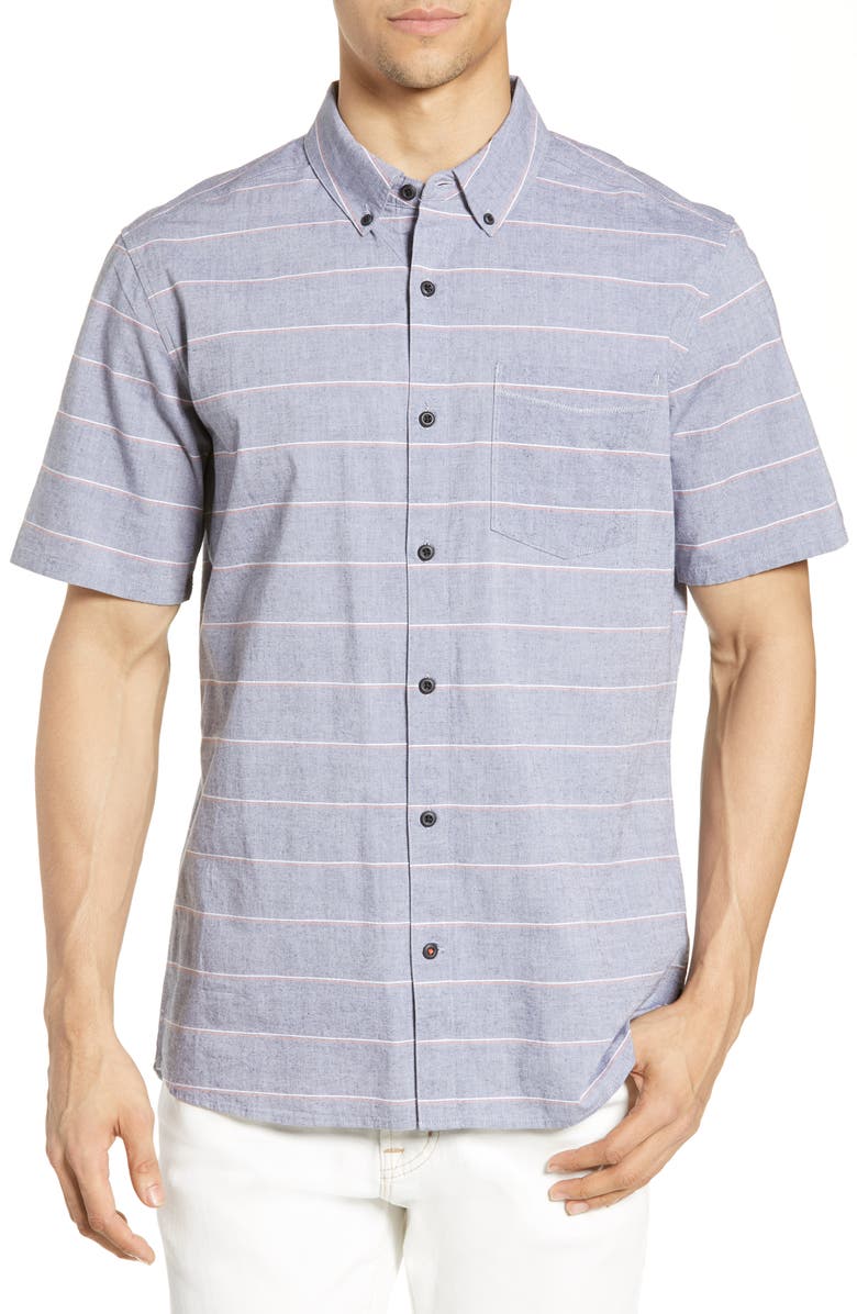 Hurley Stripe Woven Shirt | Nordstrom