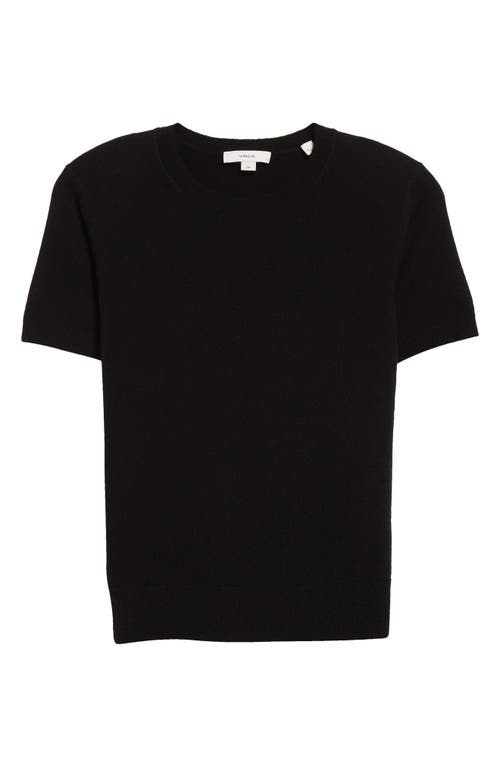 Vince Crewneck Tee In Black