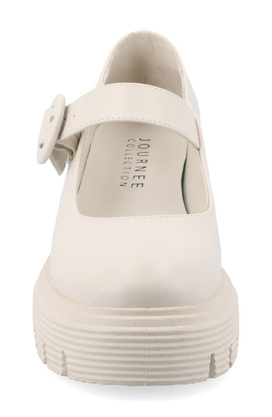 JOURNEE COLLECTION JOURNEE COLLECTION ZARYNN MARY JANE PLATFORM PUMP