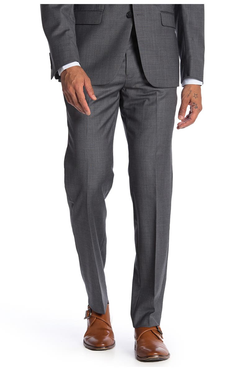 Grommen Benadering Tot Calvin Klein Grey Sharkskin Slim Fit Suit Separate Pants | Nordstromrack