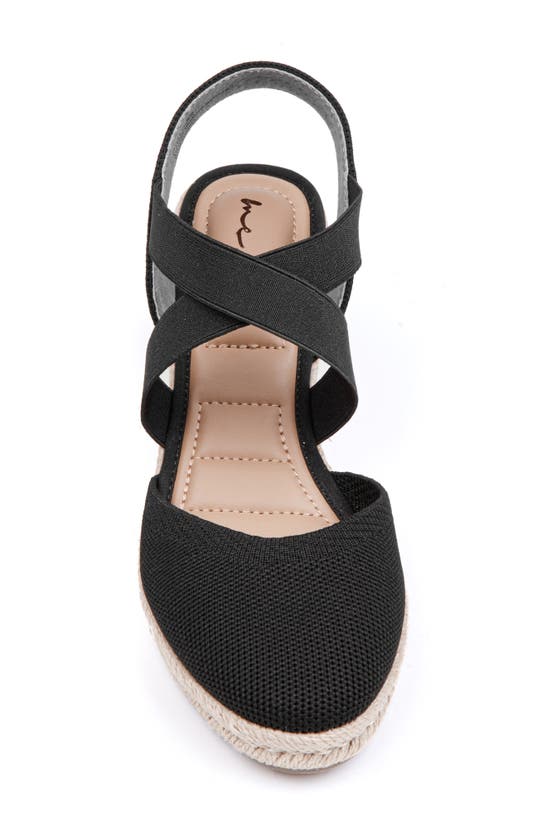 Shop Me Too Skylen Espadrille Wedge Sandal In Black