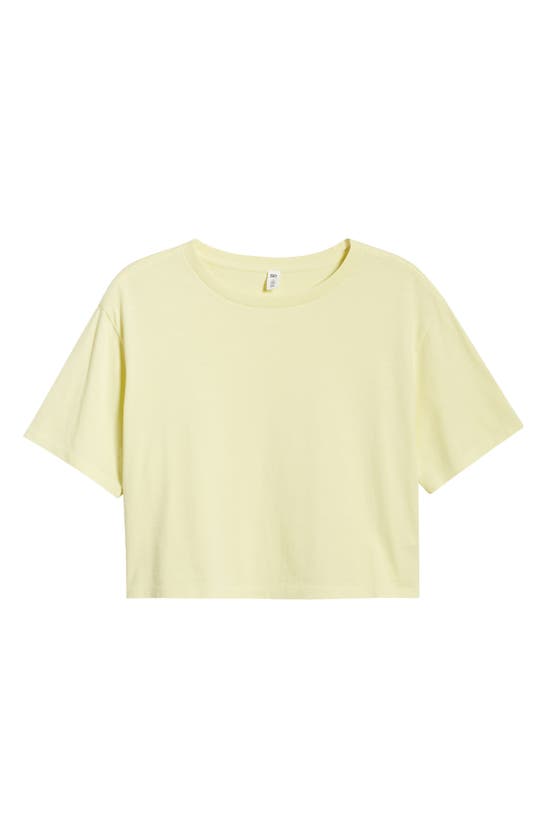 Shop Bp. Oversize Crop T-shirt In Green Dawn