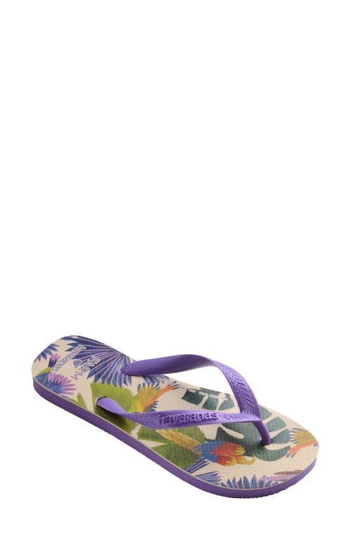 HAVAIANAS HAVAIANAS X FARM RIO BIRD PALM FLIP FLOP 