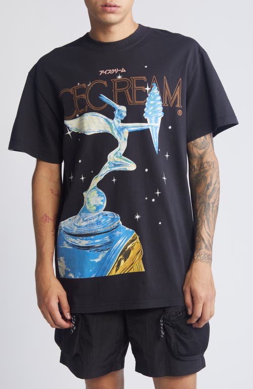 ICECREAM Hood Ornament Oversize Cotton Graphic T-Shirt at Nordstrom,