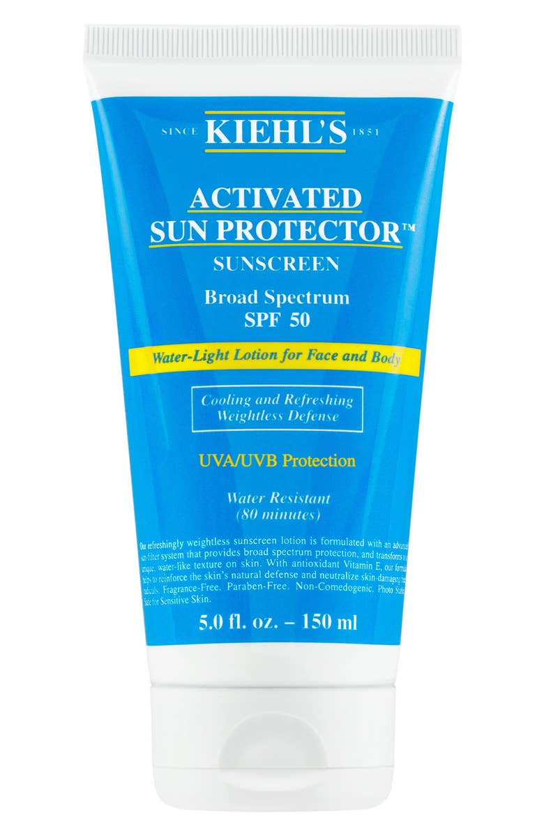 The Kiehl's Activated Sun Protector Sunscreen travel product recommended by Caleb Backe on Lifney.