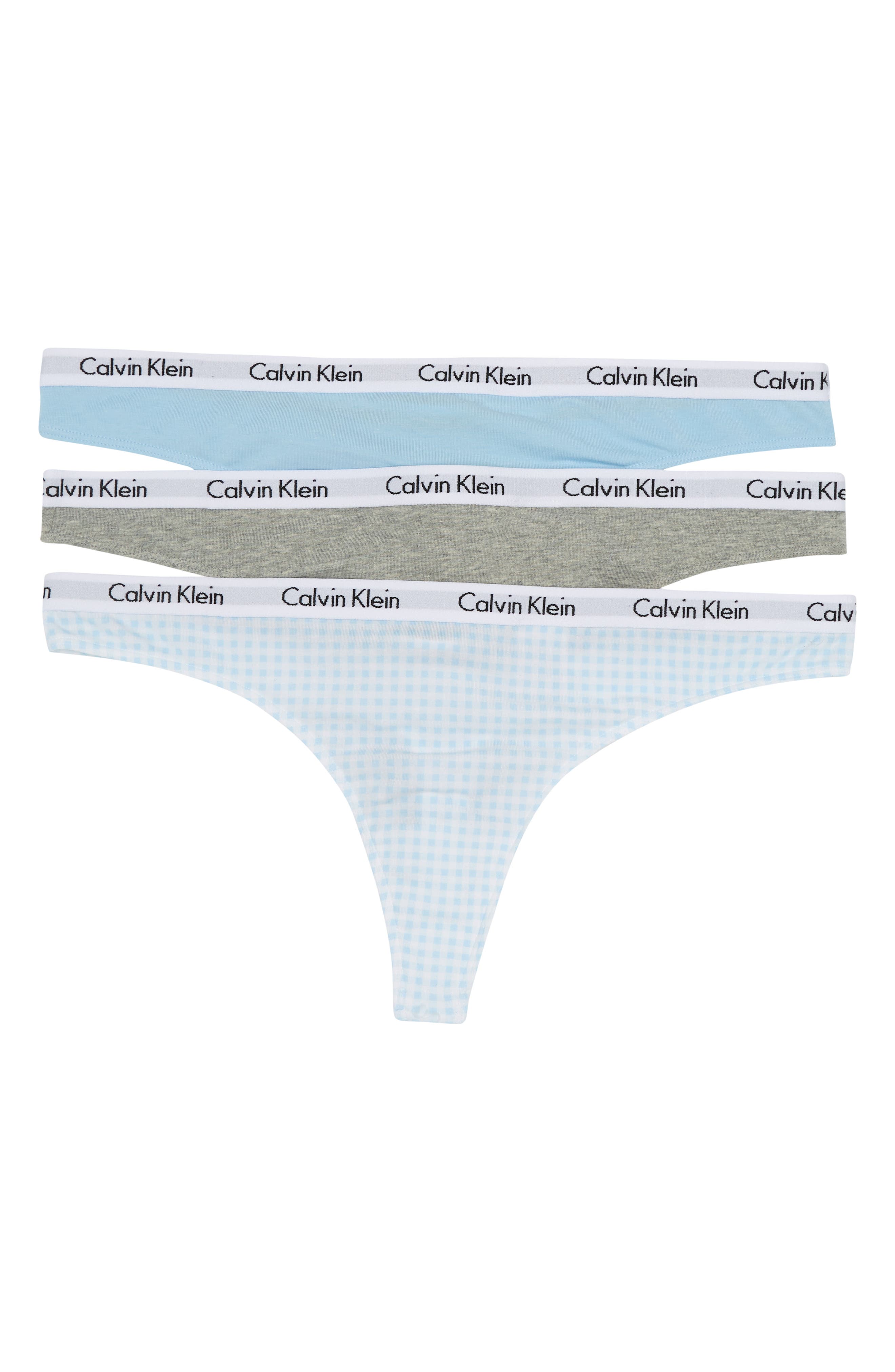 calvin klein pack of 3 thongs