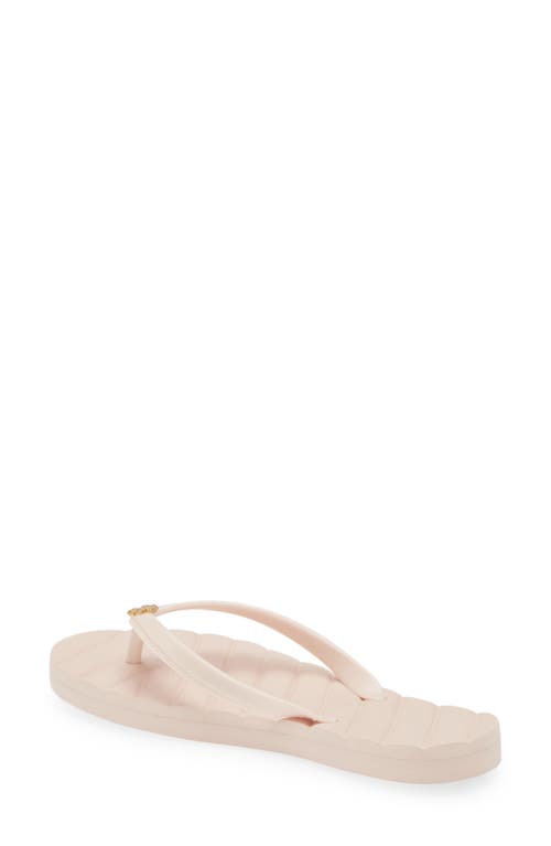 Shop Tory Burch Kira Flip Flop In Meadowsweet/gold