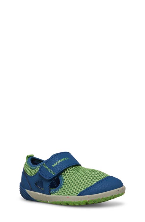 Merrell Kids' Bare Steps H2O Water Shoe in Dark Blue/Green at Nordstrom, Size 4 M