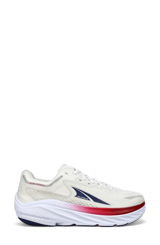 Altra Via Olympus Running Shoe In White/ Blue