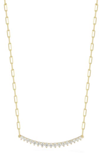 Glaze Jewelry Bar Necklace In Gold