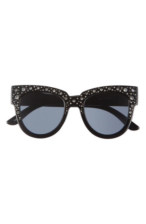 BP. Embellished Cat Eye Sunglasses in Black at Nordstrom