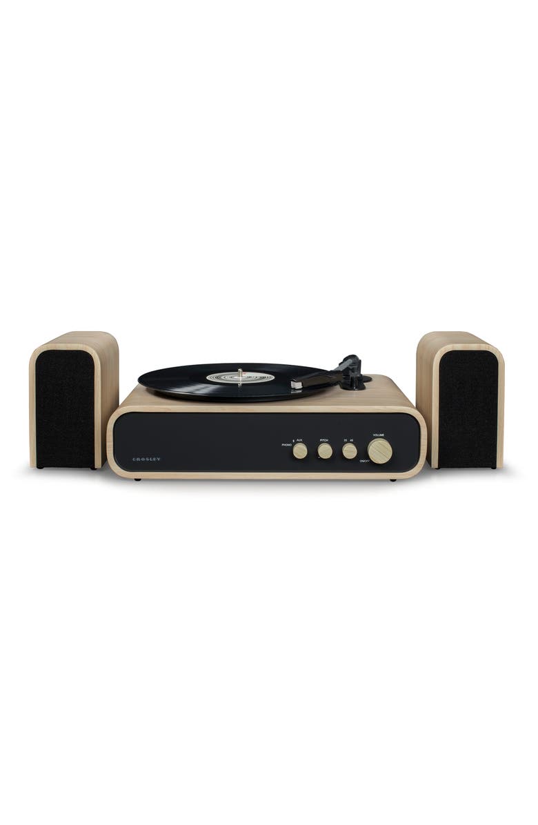 Crosley Radio Gig Shelf Record Player Speakers System Crosley Radio Gig Shelf Record Player Speakers System