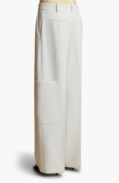 KHAITE KHAITE THE CAITON WIDE LEG CARGO PANTS 