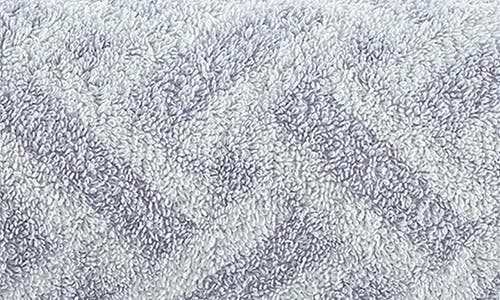 Brooks Brothers Crisscross Stripe Turkish Cotton Bath Sheet In Silver