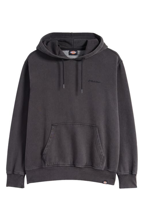 Shop Dickies Fleece Hoodie In Black