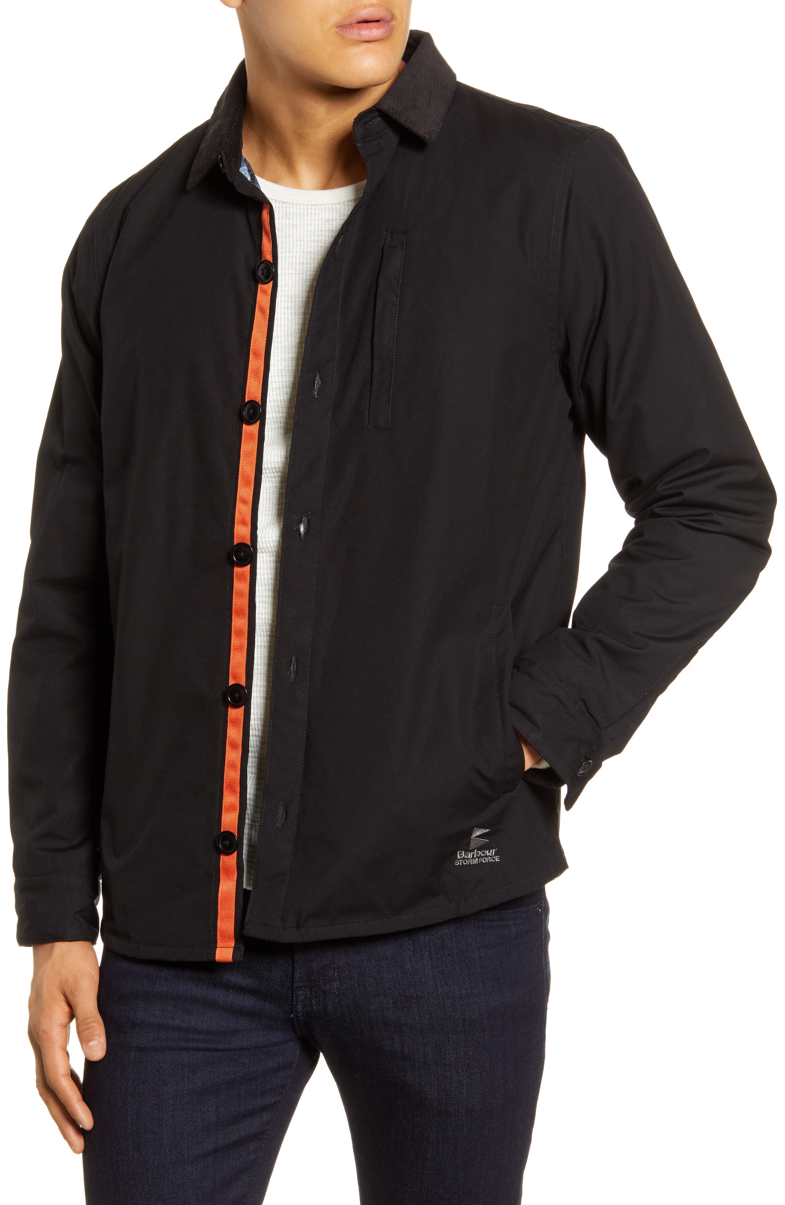 barbour overshirt camo