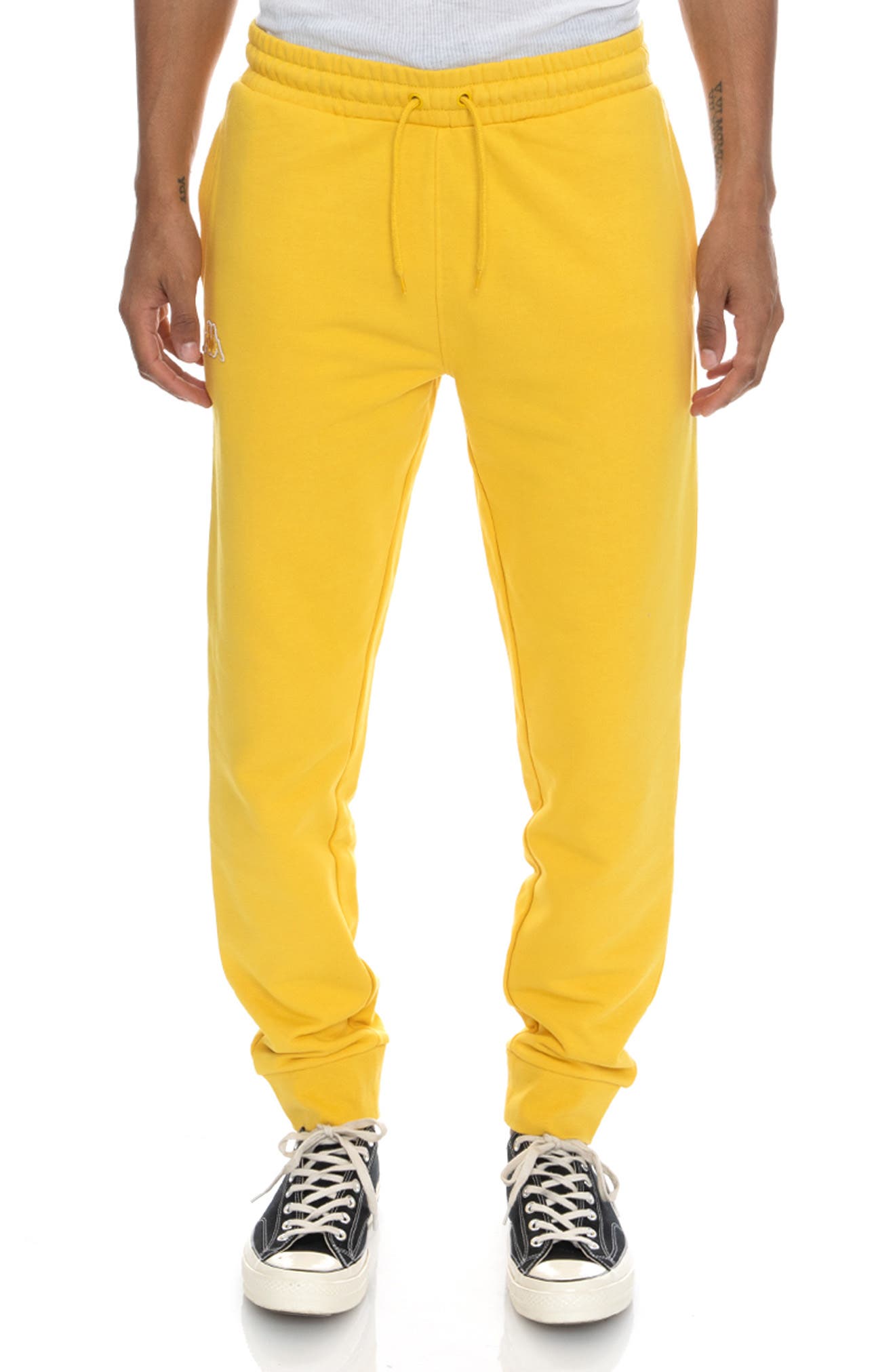 kappa sweatpants yellow