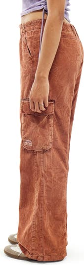 BDG Urban Outfitters Y2K Low Rise Corduroy Cargo Pants